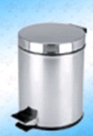 5L 8L 20L Hospital Furniture Accessories Stainless Steel SS Pedal Dustbin OEM